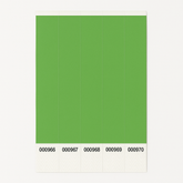 Solid Green Event Wristbands, 500-Pack